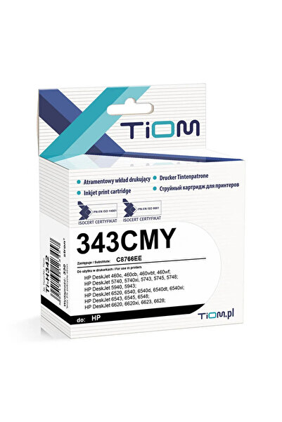 Other Tiom Ink Cartridge Tiom for HP 343 | 460/5740/5940/6520/6620