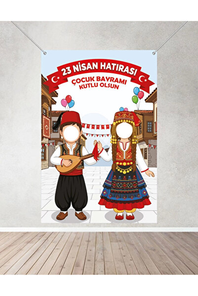 heptex 23 Nisan Hatırası Branda Afişi 100x150