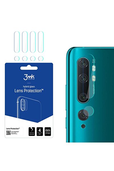 3MK Protecție lentile Xiaomi Mi Note 10 [PACHET DE 4]