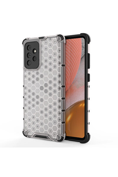 Hurtel Husă tip fagure, armură transparentă cu bumper din TPU pentru Samsung ...