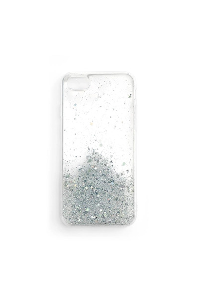 WOZINSKY Husă transparentă Star Glitter Glitzer pentru Samsung Galaxy A42 5G