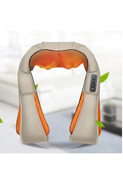 EMATTEIRO Μασάζ Αυχένα με Υπέρυθρη Θέρμανση, 4 Σημεία Μασάζ, Κινήσεις Περιστρ...