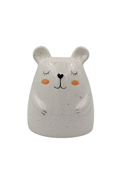 Gift Design Κεραμικός κουμπαράς, μοντέλο λευκής αρκούδας