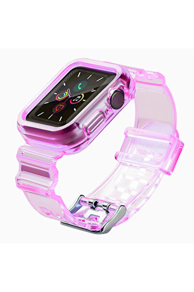 Hurtel Set curea de schimb cu lumină pentru Watch 6 44mm / Watch 5 44mm / Wat...