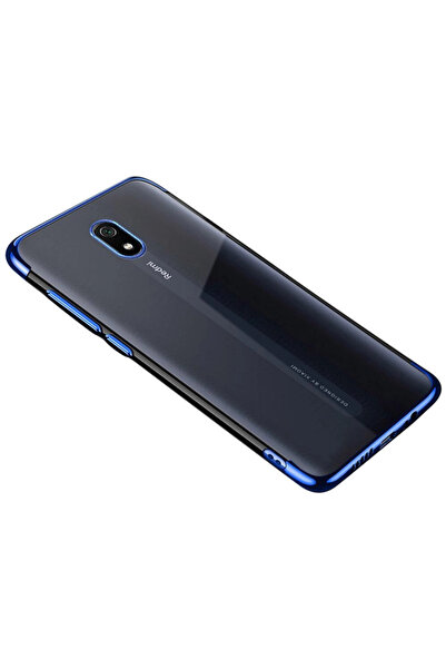 Hurtel Husă transparentă din gel TPU cu ramă galvanizată pentru Xiaomi Redmi ...