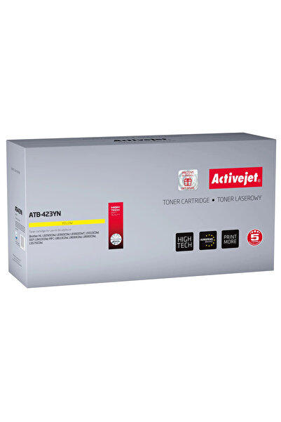 ActiveJet Тонер ATB-423YN (замества Brother TN-423Y; Supreme; 4000 страници; ...