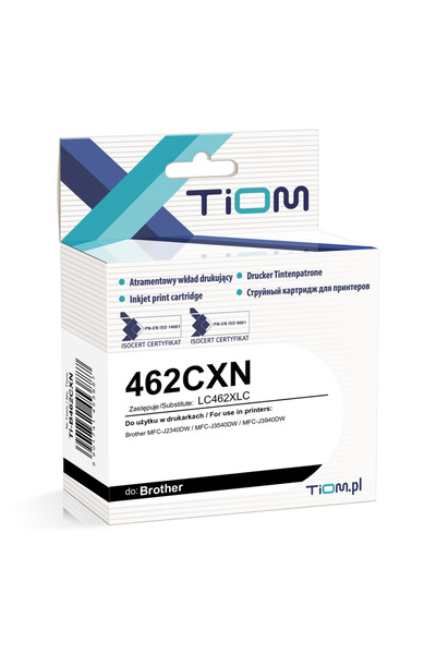 Other Toner for Brother 462CXN | LC462XLC | 1500 pages | cyan
