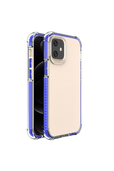 Hurtel Spring Armor husă de protecție robustă din gel TPU transparent cu ramă...