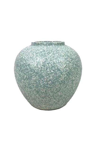 Danube Home Mirabella Ceramic Vase 21X21X20.5 cm - Blue