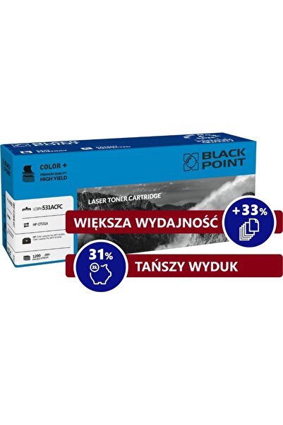 Black Point Toner Cartridge LCBPH531ACFC Cyan Replacement for 205A (BLHCF531AC)