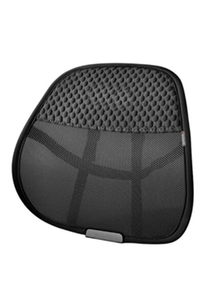 OMC Ορθοπεδική οσφυϊκή υποστήριξη για καθίσματα αυτοκινήτου και γραφείου, μαύ...
