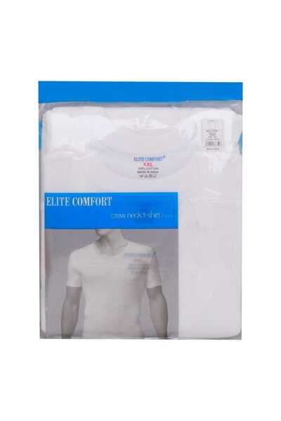 Elite Comfort قميص رجالي قطني برقبة دائرية