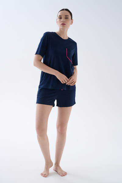 Hays Kadın Pamuklu Kısa Kollu Şortlu Pijama Takımı
