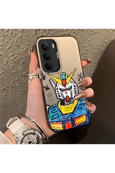 CASEVIBE حافظة حماية بتصميم روبوت أنيق للرجال متوافقة مع Realme C75 4G
