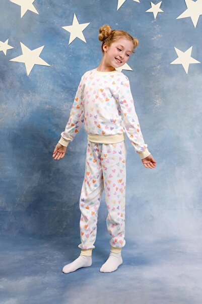 Perendi Момичешки комплект пижами от 100% памук