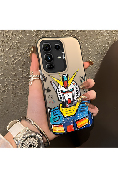 CASEVIBE حافظة حماية متوافقة مع هاتف Infinix Note 50 Pro Plus، بتصميم روبوت أ...