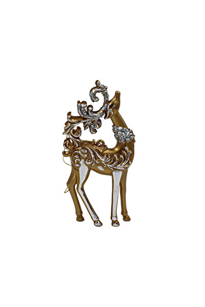 Gift Design Decorațiune acrilică cerb auriu