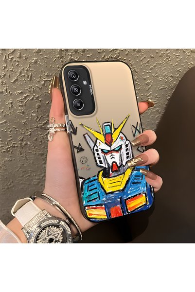 CASEVIBE حافظة حماية متوافقة مع هاتف سامسونج جالاكسي M34 بتصميم روبوت أنيق لل...