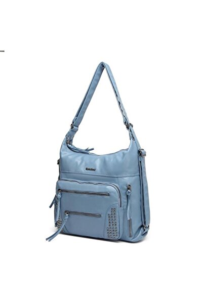 yçs Washable Leather Backpack and Messenger Bag for Women 21-K Barcelona 1870