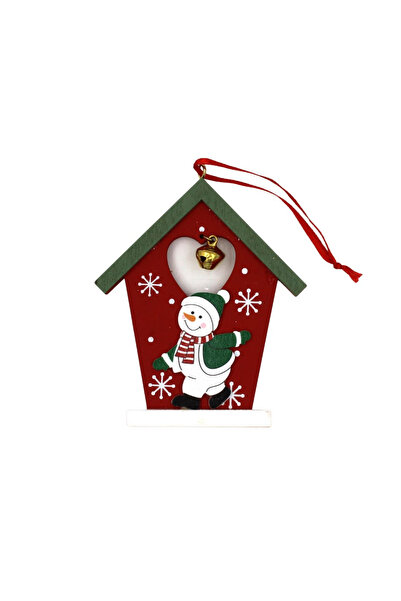 Gift Design Ornament pentru bradul de Crăciun Om de zăpadă 10.5x9 cm