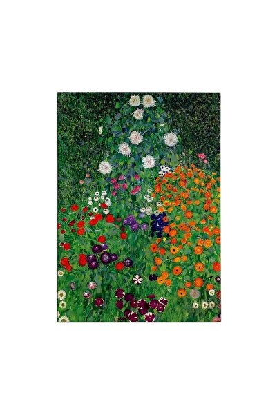 OEM Tablou decorativ Re-Bloom, model floral, pânză/lemn, multicolor, 50 x 70 cm