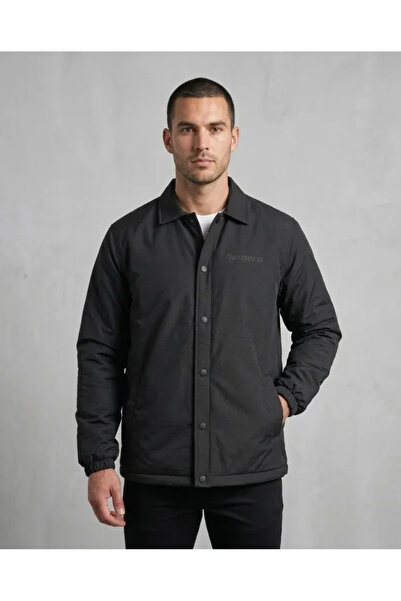 MODAVERA Men's Rain Repellent Seasonal Coat with Inner Lining, Snap Fasteners...