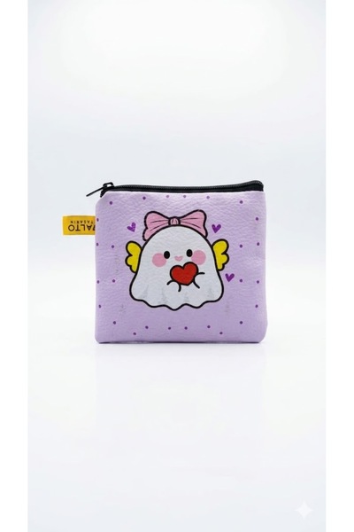 PALTO TASARIM Χαριτωμένο πορτοφόλι για κέρματα με σχέδιο φαντασμάτων