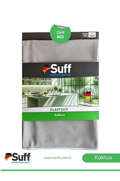 Suff Kaktus (Overlok) Ultra Emici Mikrofiber Cam & Ayna Bezi 70-50 – Çiziksiz...