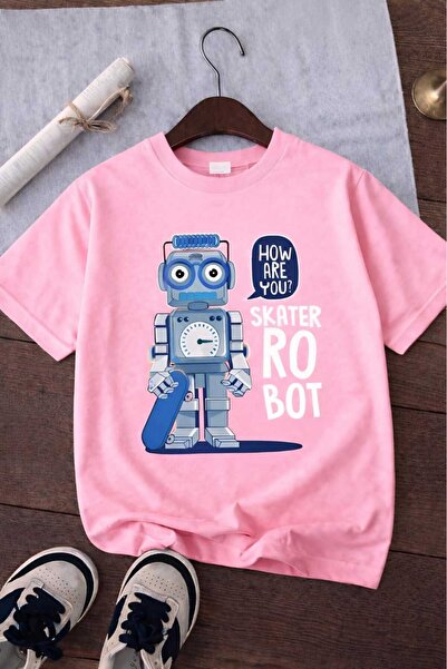 DM DOLCE MORE ΡΟΜΠΟΤ ΠΩΣ ΕΙΣΑΙ ΤΟΥΣ; ΠΑΙΔΙΚΟ ΜΠΛΟΥΖΑΚΙ ΟΥΝΙΣΕΞ ΜΕ ΣΤΑΜΠΑ 5GH1