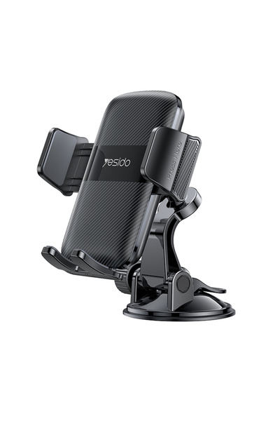 OEM Βάση αυτοκινήτου για τηλέφωνο, Yesido, Βαρυτικής συγκράτησης, Ταμπλό, Μαύρο