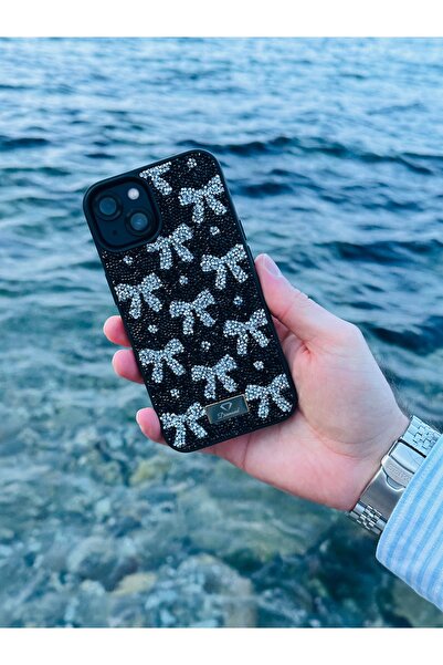 DGN İphone 13 ve İphone 14 Uyumlu Premium Kristal Taşlı Lens Koruma Hediyeli ...