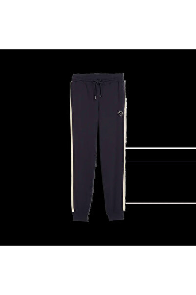 Puma ESS ELEVATED Sweatpants TR Μαύρο Ανδρικό Παντελόνι Φόρμας