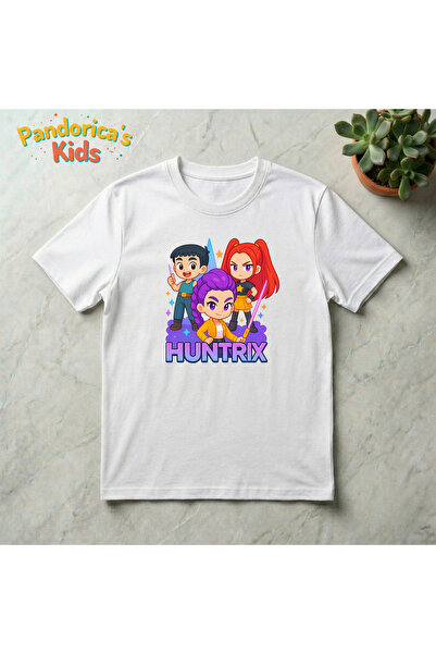 Grafftee Clothing تي شيرت Pandorica's Kpop Demon Hunters (صائدو الشياطين) مصن...
