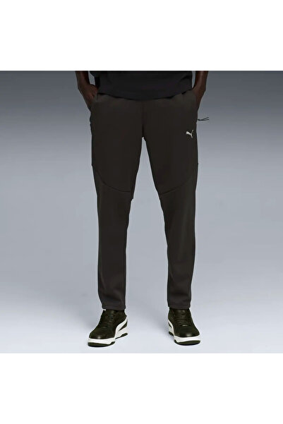 Puma EVOSTRIPE Ζεστό Παντελόνι Μαύρο Φόρμας