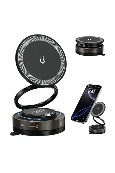 OEM Suport auto pentru telefon, XO Design, Magnetic, Black