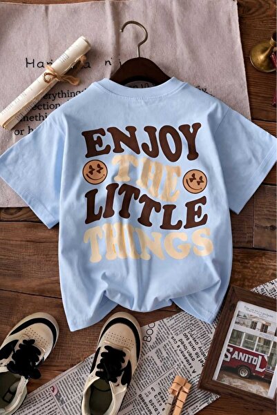 BENROMA ΑΓΑΠΗΣΤΕ ΤΑ ΜΙΚΡΑ ΠΡΑΓΜΑΤΑ ΕΚΤΥΠΩΤΟ ΠΑΙΔΙΚΟ ΜΠΛΟΥΖΑΚΙ UNISEX 5GH4