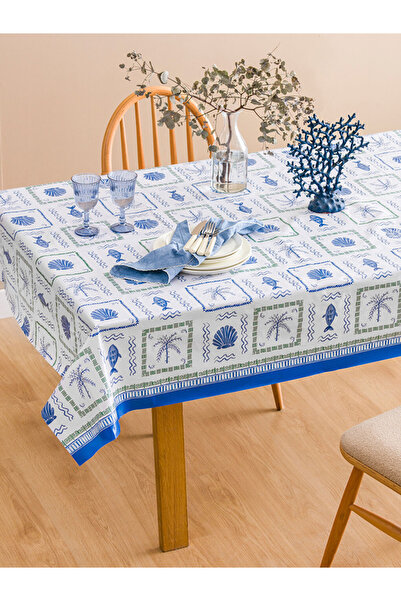 LC Waikiki Τραπεζομάντηλο με σχέδιο ψαριού 140x180 εκ.