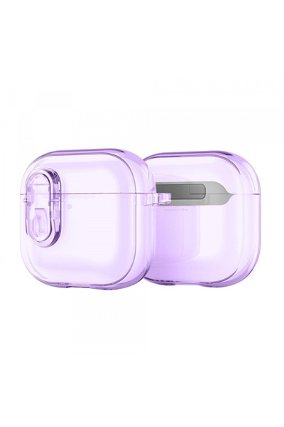 Stef's Cat DUX DUCIS PECL Θήκη για Apple AirPods 4, Μωβ