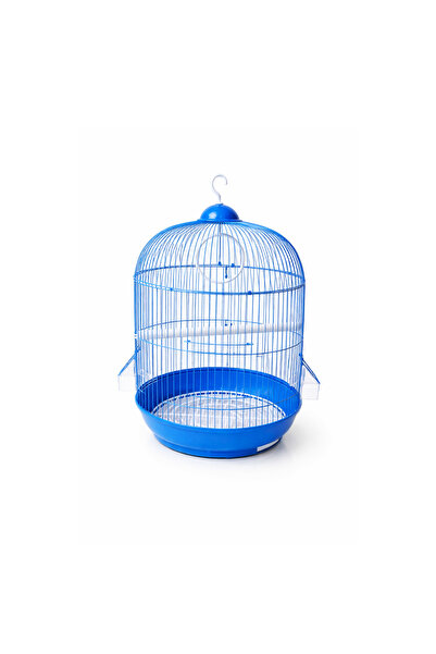 Dayang A309 Blue Bird Cage – Stylish Circular Habitat for Small Birds (33x53cm)