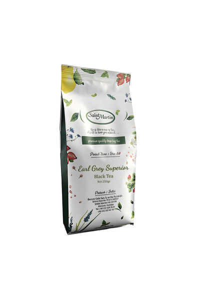 Saint Martin Earl Grey Superior ( Bergamotlu Siyah Çay 250 g )