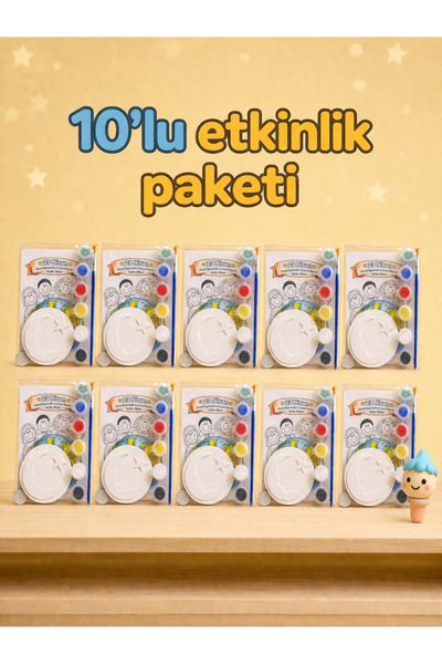 colorbuddie 23 Nisan 10’lu Etkinlik Paketi Boyama Seti Silinebilir Arka Plan ...