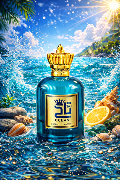 Ocean Άρωμα Unisex Taj 100ml, Φρέσκο άρωμα εσπεριδοειδών και υδάτινων νότων, ...