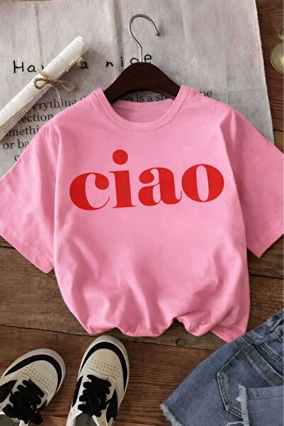 DM DOLCE MORE Παιδικό μπλουζάκι unisex με στάμπα Ciao 5GH6