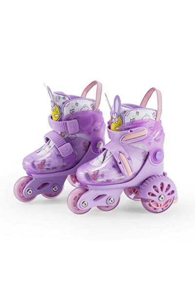 GHEMOTOC Ρυθμιζόμενα παιδικά πατίνια, 4 ρόδες σιλικόνης, ρουλεμάν ABEC-7, μέγ...