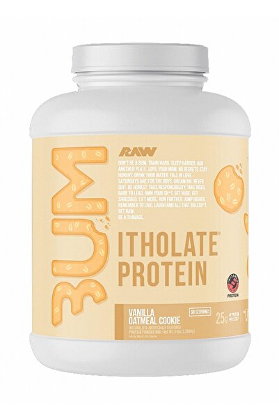 RAW Whey Protein Isolate VANİLYA OATMEAL KURABİYE Aromalı 2,33 kg 68 servis