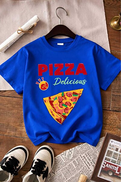 DM DOLCE MORE ΠΙΤΖΑ ΤΥΠΩΜΕΝΟ ΠΑΙΔΙΚΟ ΜΠΛΟΥΖΑΚΙ UNISEX 7GH1