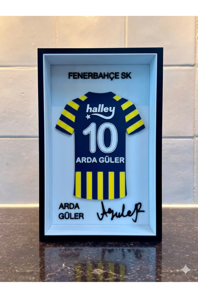 NadarStudio Fenerbahçe Temalı 22x14 Özel Futbol Çerçevesi | Kişiye Özel Forma...