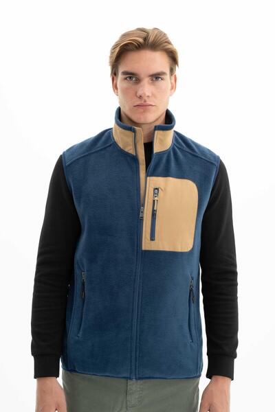 Arma Ar-Ma Men's Winter Softech Fleece Relax Fit Full Zipper Side Pockets Unp...