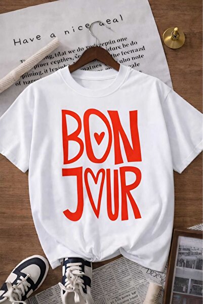 DM DOLCE MORE ΠΑΙΔΙΚΟ ΜΠΛΟΥΖΑΚΙ ΟΥΝΙΣΕΞ ΜΕ ΣΤΑΜΠΑ BONJOUR 6GH6