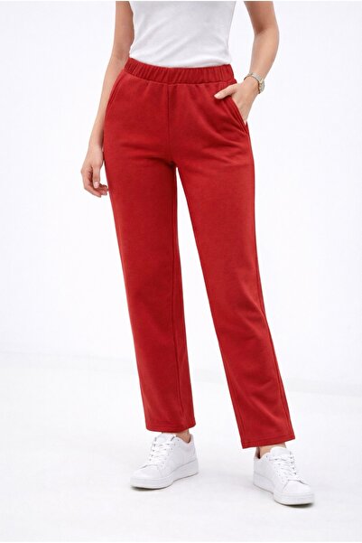 OEM Παντελόνια Zara - Κόκκινα, Μ